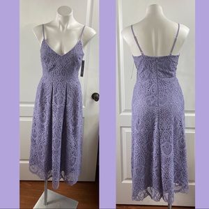 Gianni Bini Lavender Lace Dress